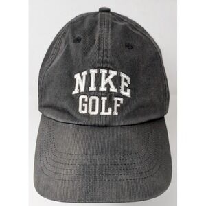 Vintage Y2K Nike Golf Hat Cap La Quinta Distressed Faded Gray Strapback Baseball